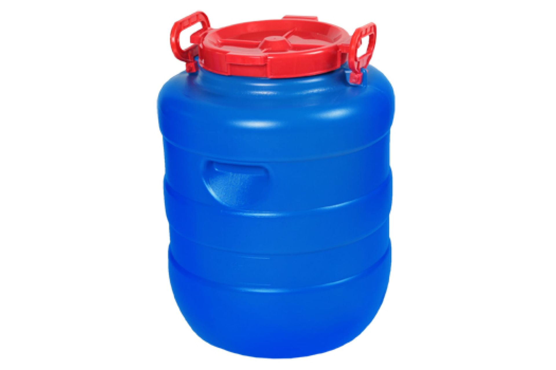 Бочка пласт. Дачная 40л круглая синяя 10193058