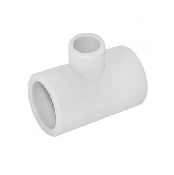 Тройник переходной PPRC белый 40х32х40