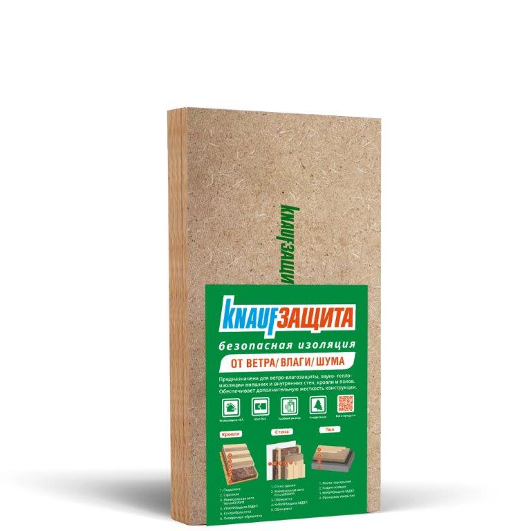 Лист МДВП "Knauf" Защита для кровли / 1250х600х22мм / 789379 (4ед.)