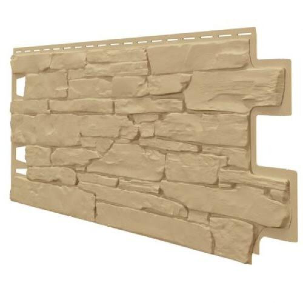 Фасадная панель "ТехноНИКОЛЬ" Оптима Камень песочный 1х0,42м / 0,42м2