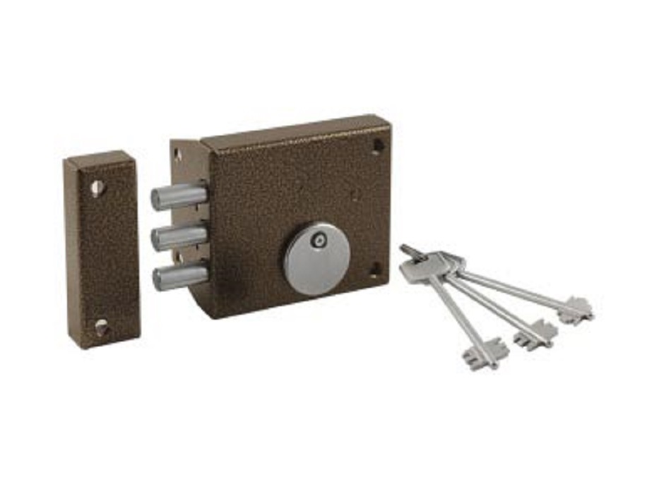 Замок накладной ЗЕНИТ ЗН4-1 медь - 4-032 - купить в АПлайн