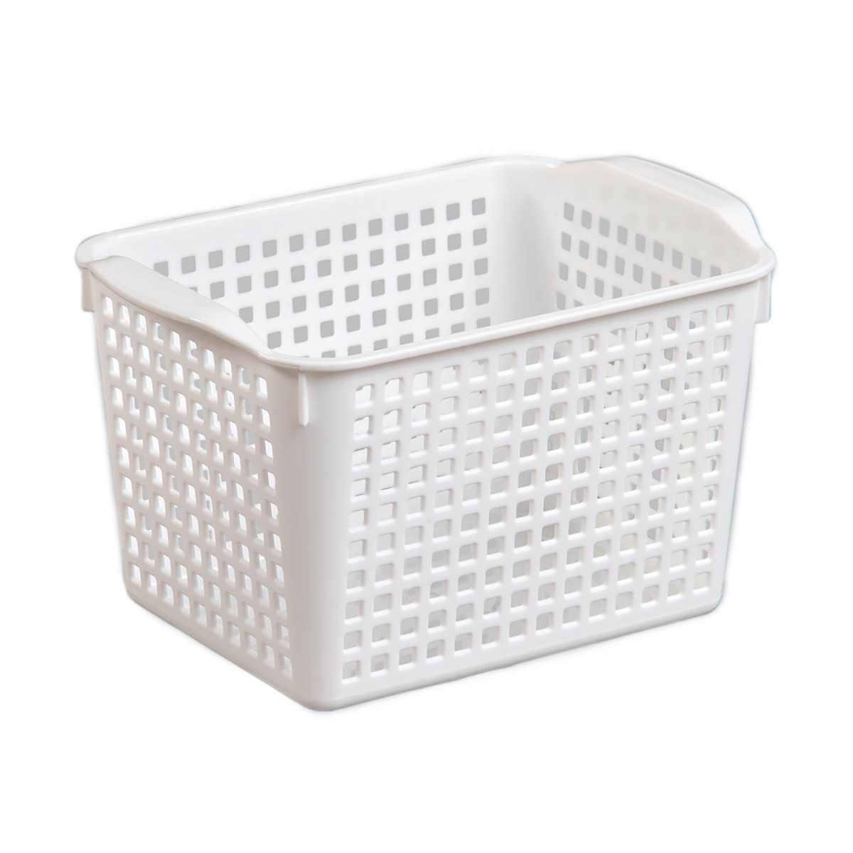 Корзинка пласт. Лофт 20х13,5х12см 2л белая 641006