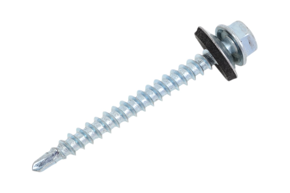 Саморез кровельный 4,8х50 цинк пакет VIP (3шт) 11006