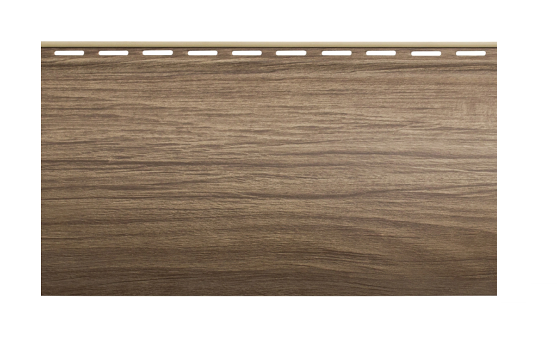 Сайдинг виниловый "Альта-Профиль" Блокхаус Люкс Орех ВН-01 3,1х0,202м / 0,63м2