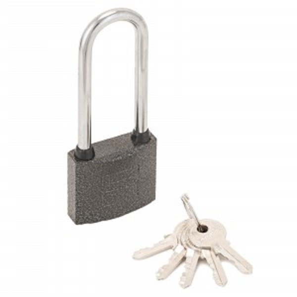 Замок навесной АЛЛЮР "Классика" ВС1Ч-340Д 37мм длинная дужка