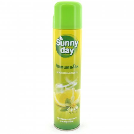 Освежитель SUNNY DAY Антитабак 300мл ар.25495ар.25495- купить в АПлайн